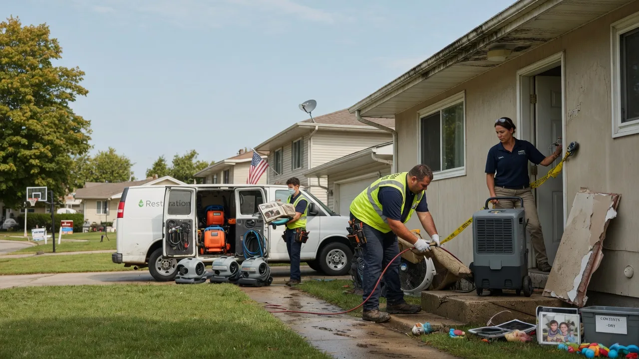 Water Damage Restoration in Mercer, TN near me